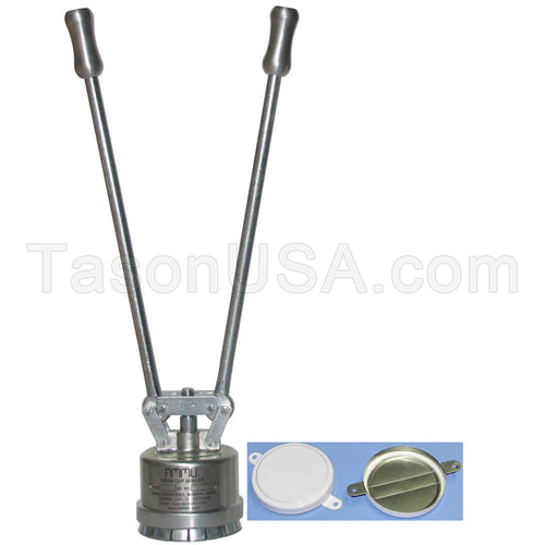 Manual 2 inch Drum Cap Seal Crimping Tool - 70mm Cap Sealer