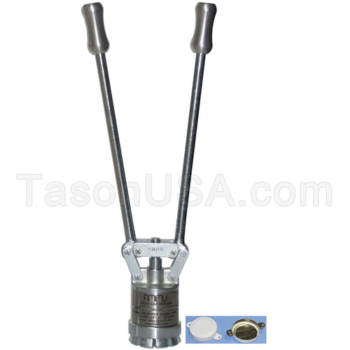 Manual 3/4 inch Drum Cap Seal Crimping Tool - 35mm Cap Sealer