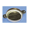 3/4" Steel Capseal With Corner Gasket - White  with Customized Logo Printed