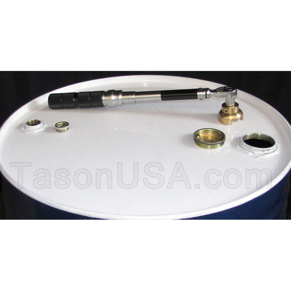 Manual Precision Drum plug torque wrench - For 2 inch & 3/4 inch Round Metal Bung