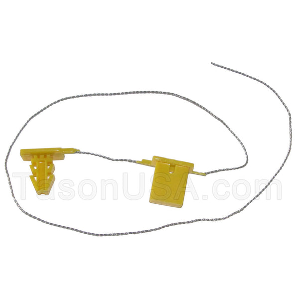 Steel Wire Security Seal with Plastic Lock Mechanism