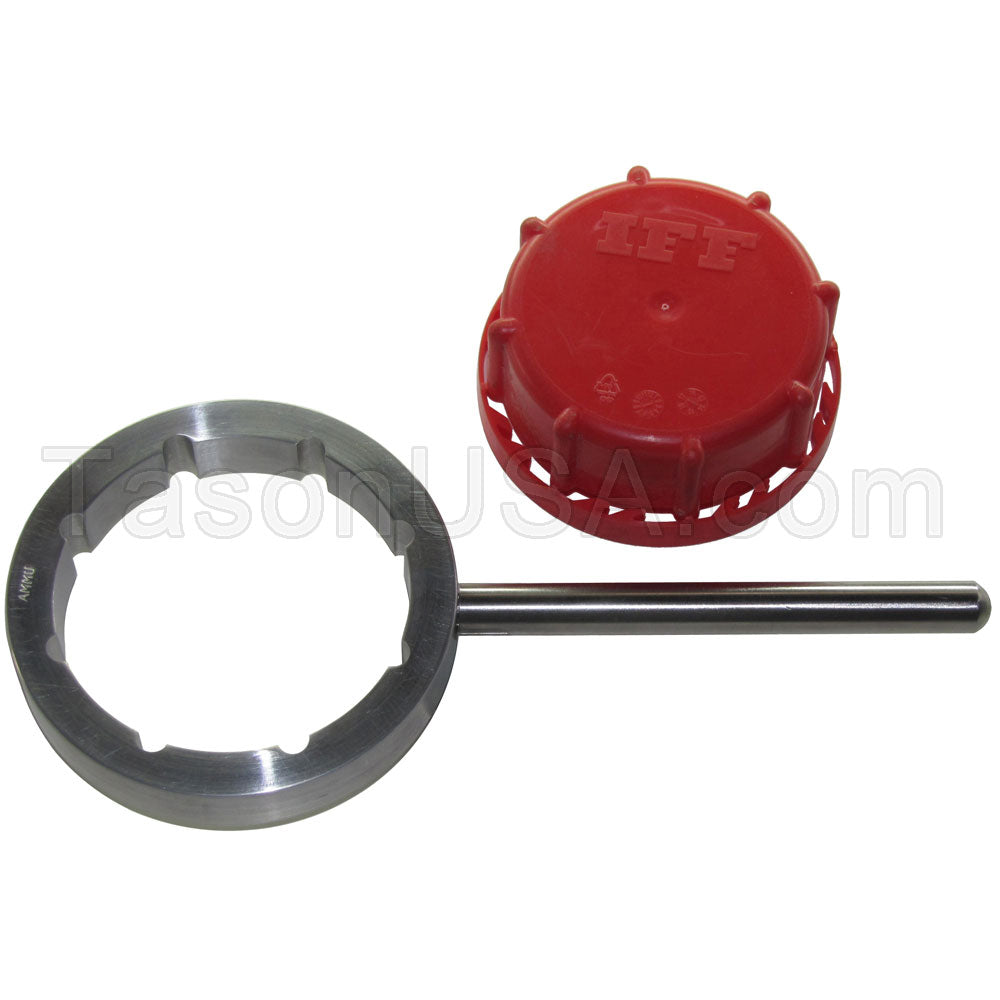 51mm Aluminum Wrench For Plastic Screw Caps DIN 51
