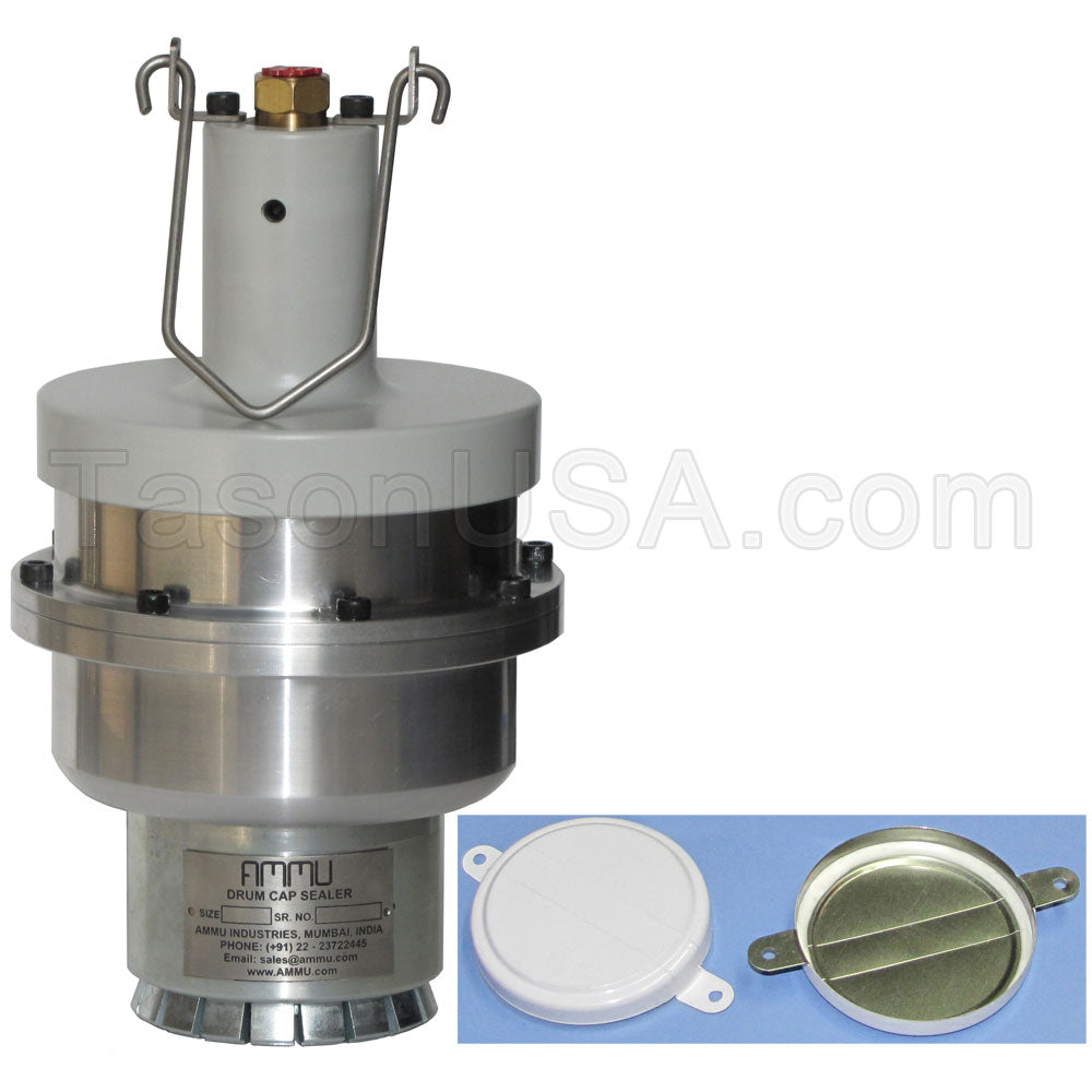 Pneumatic 2 inch Drum Cap Seal Crimping Tool - 70mm Cap Sealer