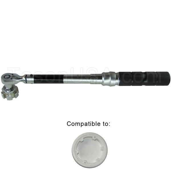 Manual Precision Drum plug torque wrench - Plastic Bung Star type