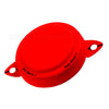 3/4 inch Tab-Seal Steel Capseal with Corner Gasket 70mm Red